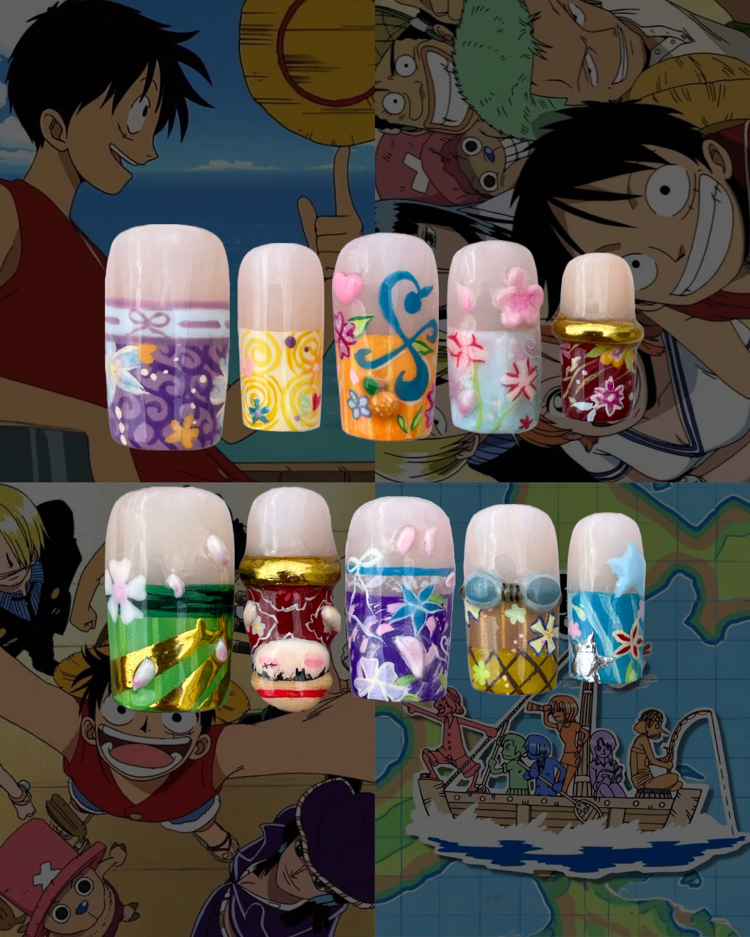 One piece nails