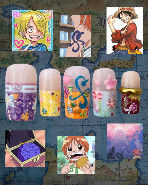One piece nails
